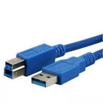 Kabel USB MediaRange MRCS150 USB 3.2 Gen 1 5m USB A USB B niebieski