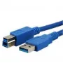 Kabel USB MediaRange MRCS150 USB 3.2 Gen 1 5m USB A USB B niebieski