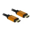 Kabel HDMI DeLOCK 85729 2 m HDMI Typ A Standard Czarny Złoty