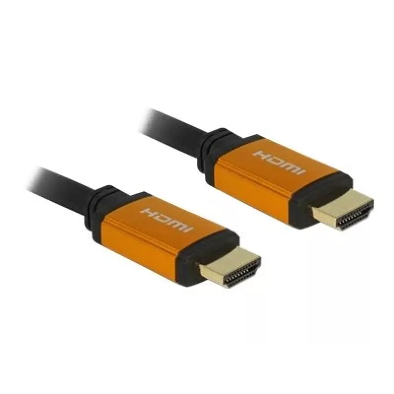 Kabel HDMI DeLOCK 85729 2 m HDMI Typ A Standard Czarny Złoty