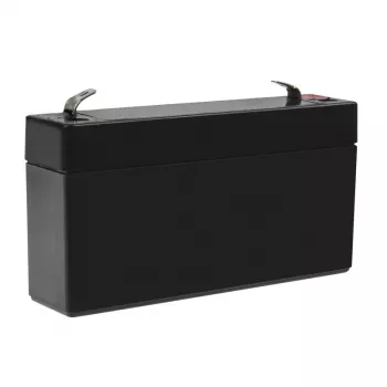 Bateria UPS zielony Cell AGM13, szczelna kwasowo-ołowiowa VRLA 6 V 1,3 Ah, 290 g, czarna
