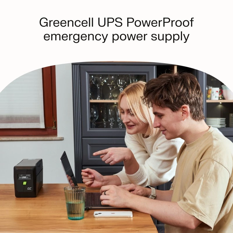 Green Cell UPSLP700 zasilacz awaryjny (UPS) Line-Interactive 1 kVA 700 W 4 gniazda AC