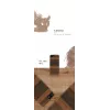 Etui ochronne Man and Wood na iPhone 7/8 — fango Czarny
