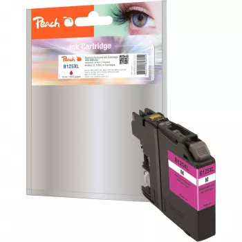 Peach 317213 kaseta z tuszem 1 szt. kompatybilna Wysoka wydajność (XL) magenta
