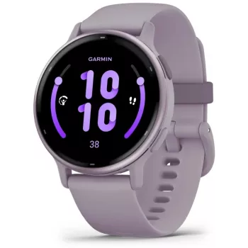 Garmin Vivoactive 5 3,05 cm (1,2 inch) AMOLED Cyfrowy 390 x 390 pikseli Dotykowy Fioletowy Wi-Fi GPS (satelitarny)