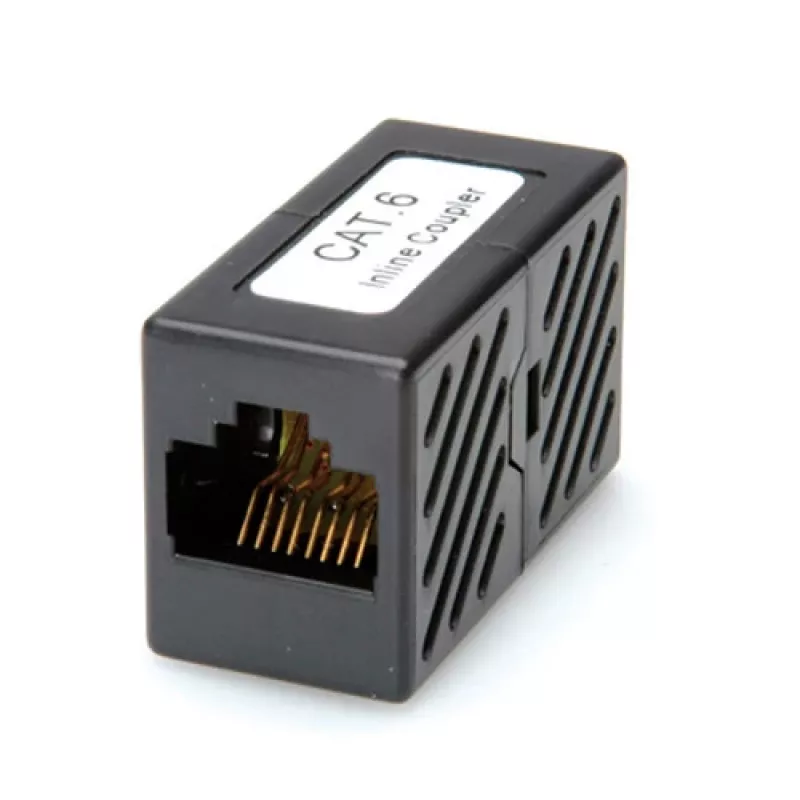 Łącznik modułowy RJ-45 ROLINE Kat.6 nieekranowany czarny