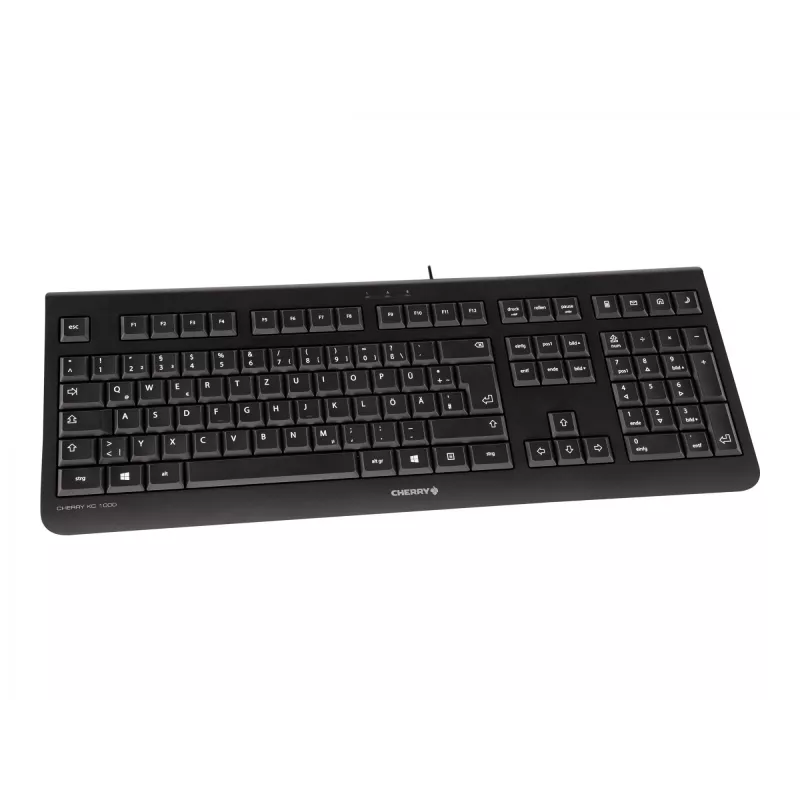 Cherry KC 1000 - klawiatura - nordycka - czarna