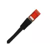 Alantec KKS6CZA0.5 Patch-cord F/UTP kat.6 PVC 0.5m czarny
