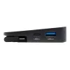 Stacja dokująca USB-C, potrójny wyświetlacz – 4K HDMI i DP, VGA, USB 3.2 Gen 1, koncentrator USB-A/C, GbE, ładowanie PD 100 W