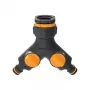 Fiskars 1027061 złączka do węża ogrodowego Złącze kranowe Czarny, Pomarańczowy 1 szt.