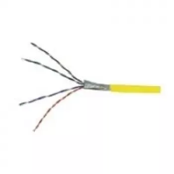 Wentronic 93266 Żółty kabel krosowy Ethernet