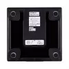 Elektroniczna waga osobista Omron VIVA — kwadratowa, czarna, maks. 150 kg, dokładność 100 g, tkanka tłuszczowa/BMI/BMR, pamięć dla 30 użytkowników
