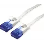 Kabel krosowy VALUE Kat.6A (Klasa EA) UTP, bardzo płaski, biały, 1,5 m (21.99.2064)