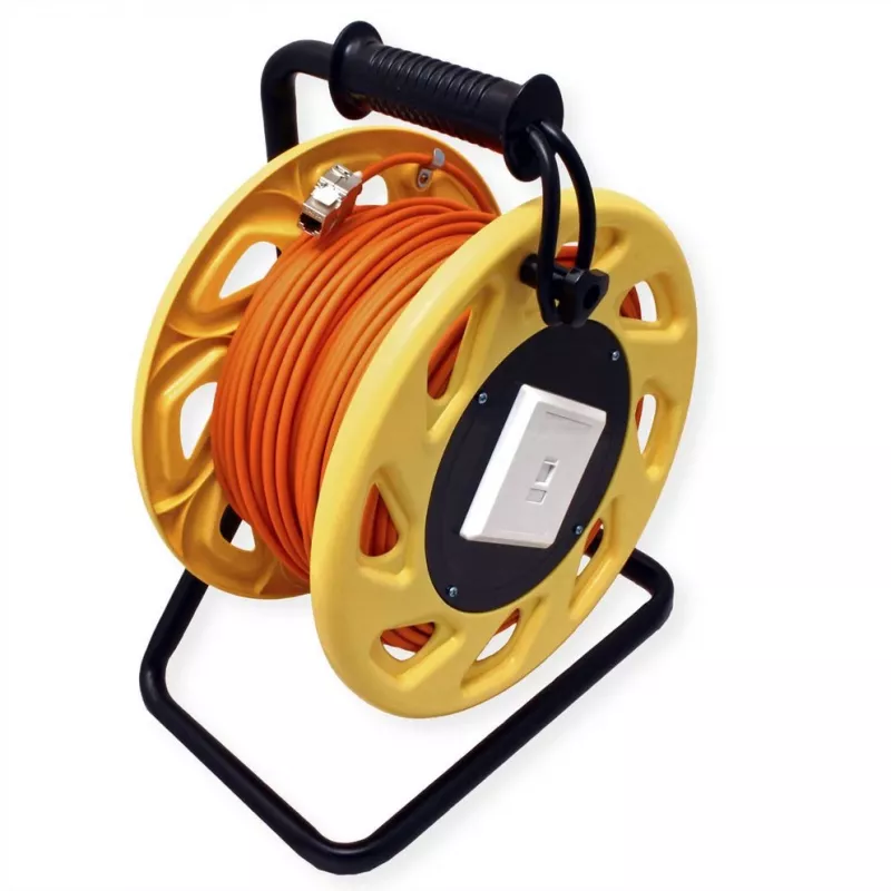 Kabel sieciowy ROLINE 21.15.0007 RJ-45 Cat6a 60 m Pomarańczowy