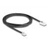 Kabel telefoniczny DeLOCK 88036 RJ45 do RJ11 2 m Czarny