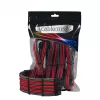 Wewnętrzny przewód zasilający CableMod CM-PCAB-BKIT-NKCR-3PK-R Carbon czerwony