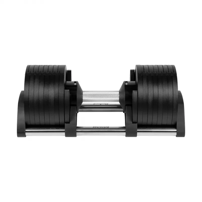 Regulowany hantel żeliwny Rebel Active 36 kg, automatyczne stopniowanie co 2 kg