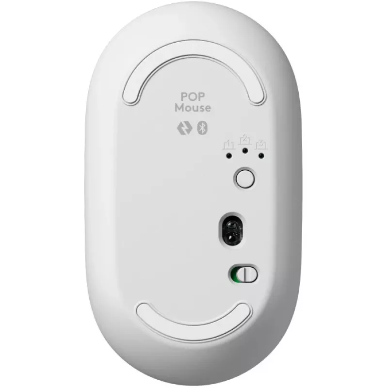 Mysz Logitech POP Icon Combo Bluetooth QWERTZ Szwajcarski Pomarańczowo-Biały