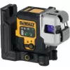 Akumulatorowy laser wieloliniowy DeWalt DCLE14301GB 3×180° krzyżowy, 18V, zielone linie, zintegrowana bateria Powerstack litowo-jonowa