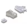 DeLOCK 67177 RJ45 Złącze przewodowe Srebrny Przezroczysty Męski 50 szt.