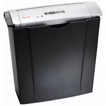 Niszczarka do papieru PEACH PS400-02, cięcie wzdłużne, 22 cm szerokość robocza, cięcie 7 mm, czarno-srebrna