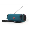 Przenośny głośnik stereo GEMBIRD SPK-BT-17-G — Bluetooth 5.1, 5 W RMS, 1200 mAh, MicroSD, FM, AUX