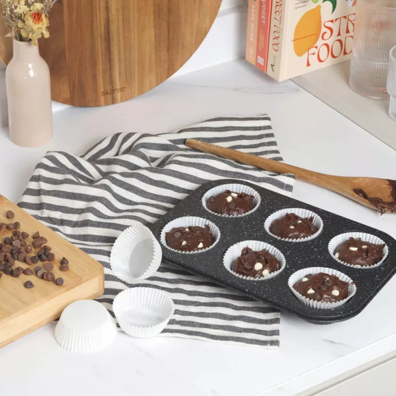 Forma na muffiny Salter BW07035BRMFOB 6-dołkowa z powłoką nieprzywierającą
