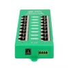 Extralink Gigabit PoE Injector 8 Port Active, 8 portów Gigabit 802.3at/af, tryb A