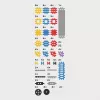 Zestaw konstrukcyjny Marioinex Mini Waffle Constructor — 141 elementów, wielokolorowy, dla dzieci od 5 lat