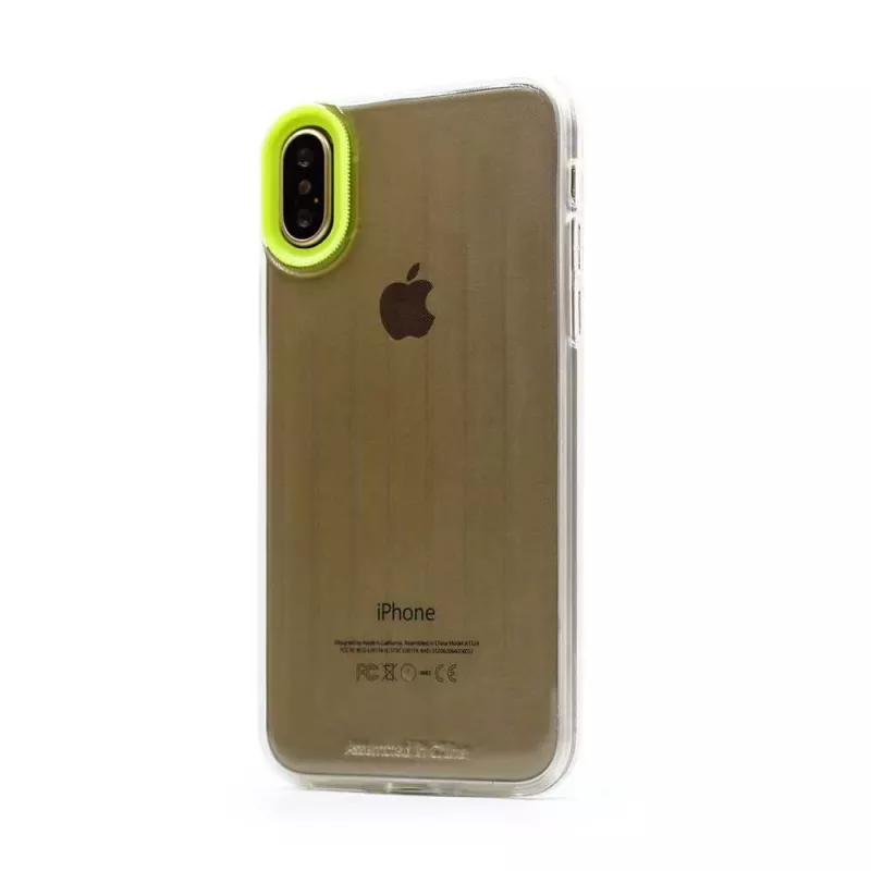Etui na telefon Devia Yonger Series do iPhone XS / X (5,8 cala) — żółte