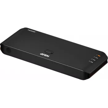 Przełącznik HDMI 4-portowy ATEN VS4841 — przełączanie True 4K, 4 źródła, HDMI