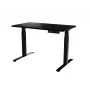 Biurko cama meble MOON elektrycznie regulowane proste 1210×670 mm czarne