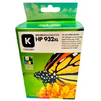 Kompatybilny wkład Static-Control Hewlett-Packard 932XL CN053AE 100ml Czarny