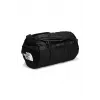 Duffel bag The North Face Base Camp S — 50 L, nylon/poliester, czarny/biały