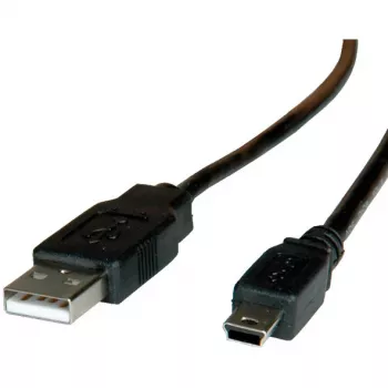 ROLINE Kabel USB 2.0, Typ A - Mini 5-pin 1,8m (11.02.8719)