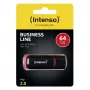 Pendrive Intenso 64 GB USB typu A 2.0 czarno-czerwony