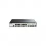 D-Link 20-portowy Gigabitowy Stackowalny Zarządzalny Switch z 2 x 10G SFP+ i 2 x SFP