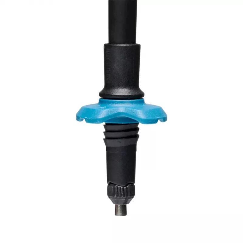 Kijki trekkingowe Czarny Diamond Distance Carbon FLZ, regulowane 110–125 cm, trzon z włókna węglowego, składane, 3-segmentowe, 336 g