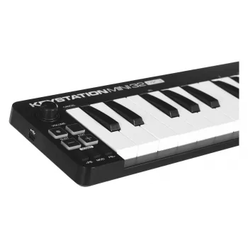 M-AUDIO Keystation Mini 32 MK3 Klawiatura MIDI 32 klawisze USB Czarny, Biały