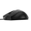 Mysz optyczna USB Focus, 1200 DPI, 3 przyciski i kółko przewijania, czułość 125 Hz, kabel 1,8 m, waga 66 g