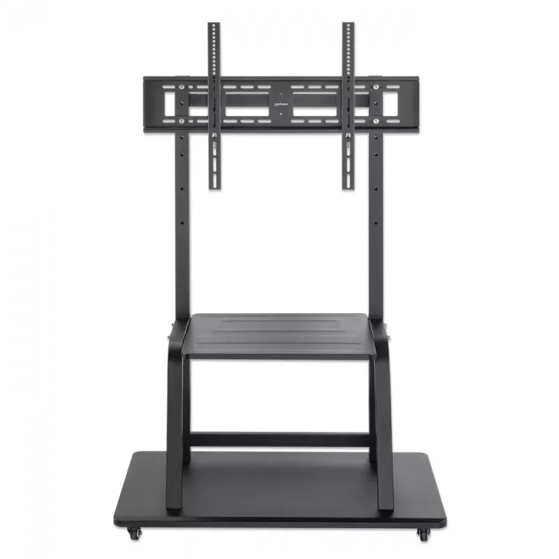 Stojak na kółkach MANHATTAN 1-ekranowy 37–100 cali Czarny VESA 200x200–800x600 Maks. 150 kg