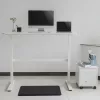 Biurko z ręczną regulacją wysokości Ergo Office, max 40 kg, maks. wysokość 117 cm, z blatem do pracy stojąco-siedzącej, ER-401 W