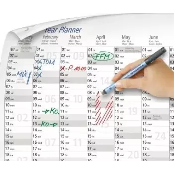 Staedtler Lumocolor 641 YpA3DE22 Planer roczny suchościeralny, A3