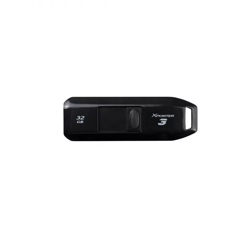 Pamięć USB PATRIOT Xporter 32 GB USB Typ-A 3.2 Gen 1, odczyt 80 MB/s, wysuwana konstrukcja, czarna