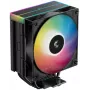 Wentylator DeepCool AG400 BK ARGB V2 120 mm Czarny — 120 mm wentylator chłodzenia procesora z łożyskiem hydraulicznym, obsługa wielu gniazd