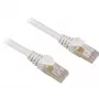 Patch kabel wtyk RJ45 > wtyk RJ45 CAT.6 S/FTP (Biały, 1,5 metra)