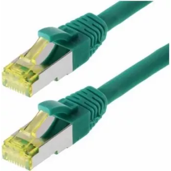 Kabel sieciowy Helos Cat 6a S/FTP 1.5 m zielony