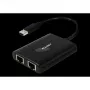 Adapter sieciowy USB 3.0 ALLNET ALL-NC-2G-102-USB-A z 2x Gigabit Ethernet i 1x hubem USB