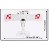Cobi Zestaw klocków Nieuport 17 C.1 274 elementy model do składania
