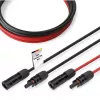 Kabel Digitus DK-SCEC66-0100 6 mm² MC4 10 m Czarny Czerwony